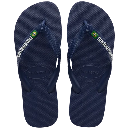 8110850 MEN'S BRAZIL LOGO FLIP FLOPS