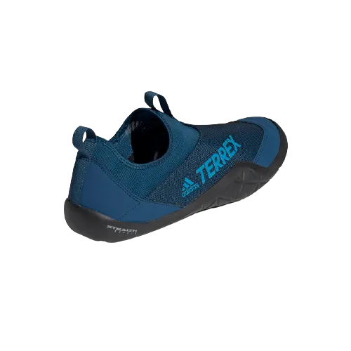 Adidas Terrex Jawpaw Ii S. Unisex Outdoor Aqua Shoes Black/Blue Bc0443