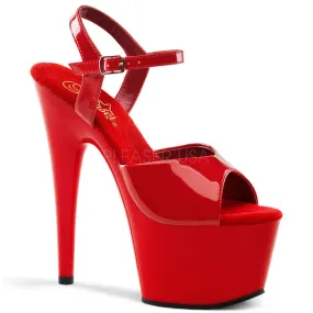 Adore-709 Red, 7" Heels