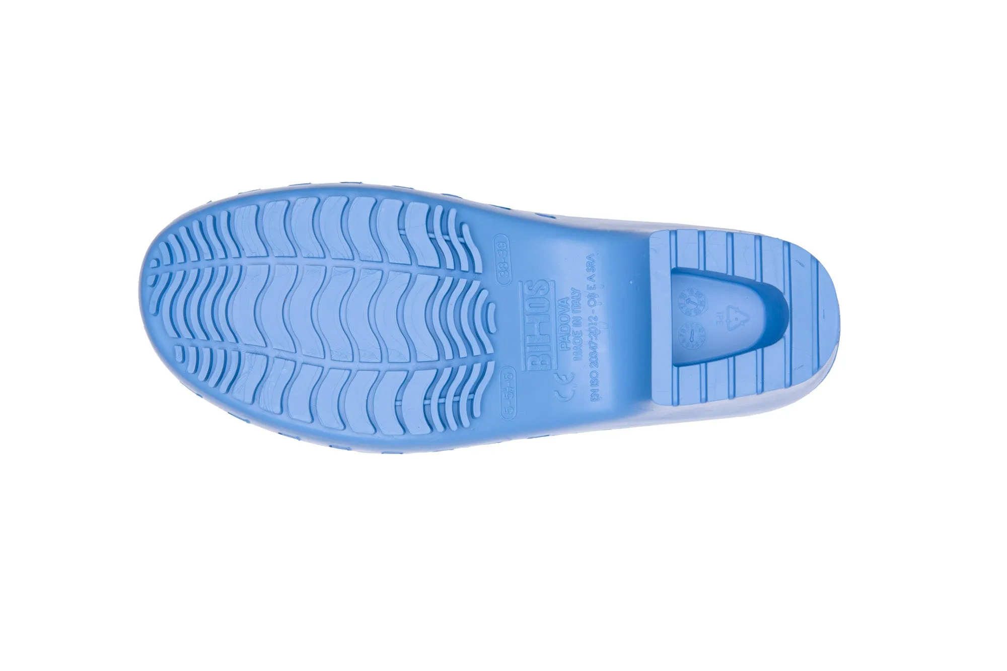 Calzuro Classic clogs without Upper Holes - Light Blue