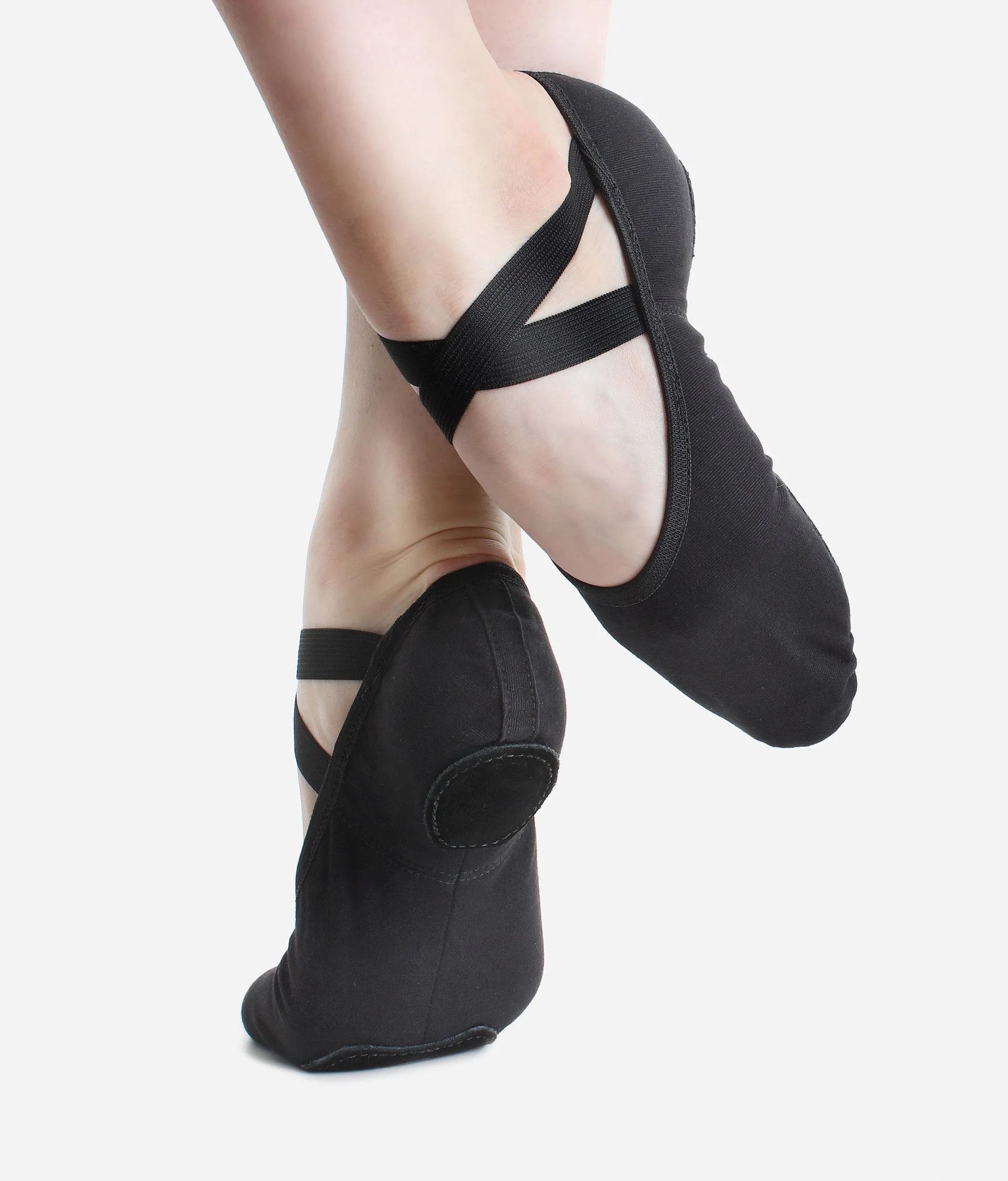 Child's Stretch Canvas Ballet Shoes - SD16