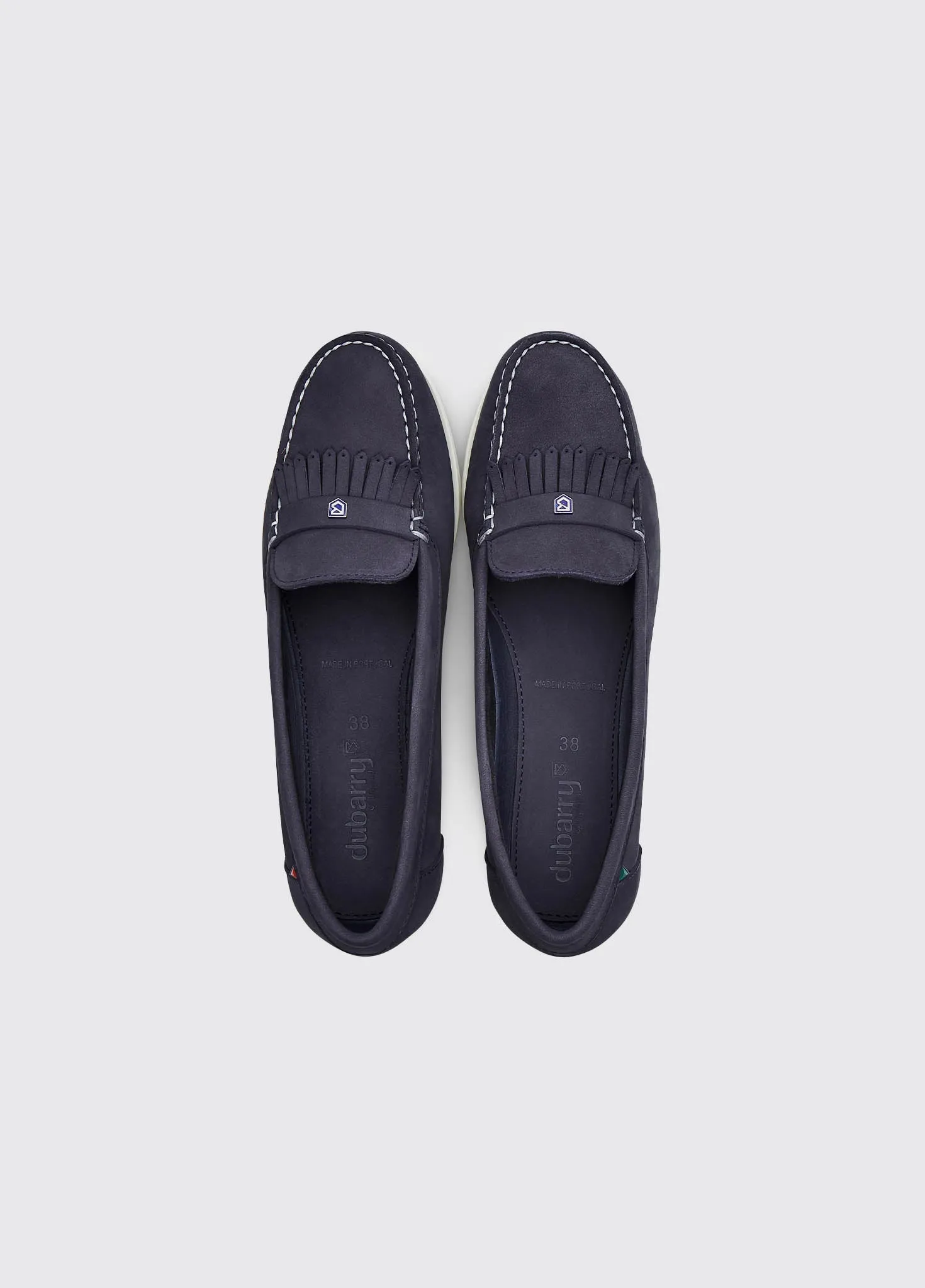 Florence Deck Shoe - Denim