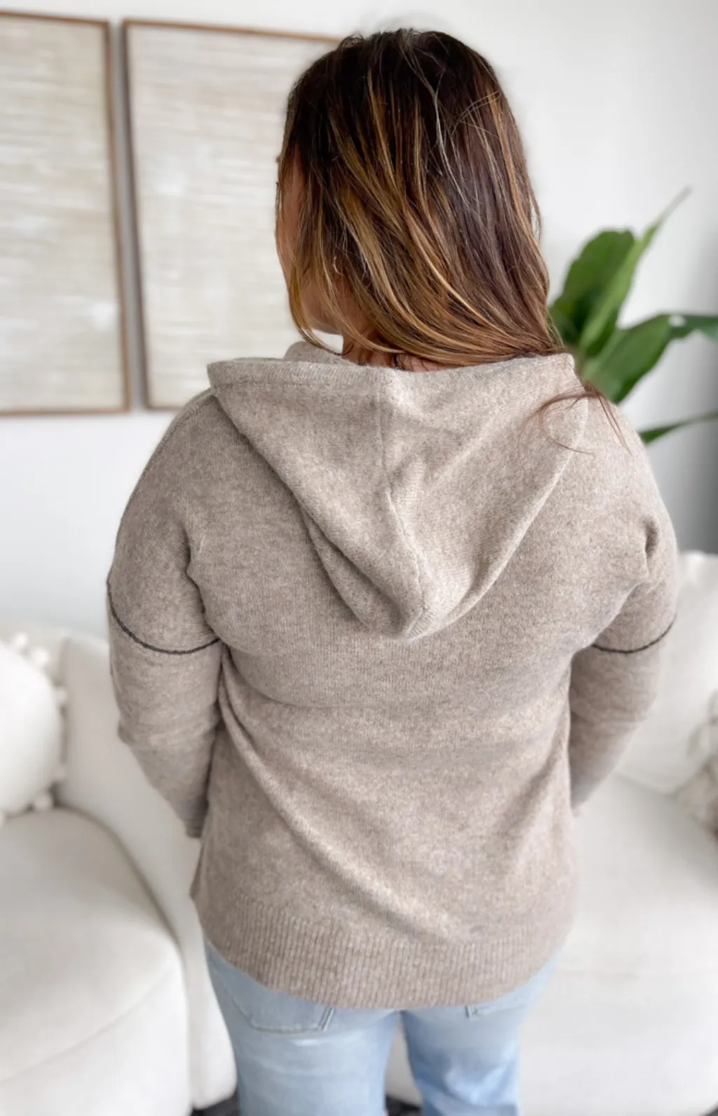 Harly Hooded Pullover Sweater