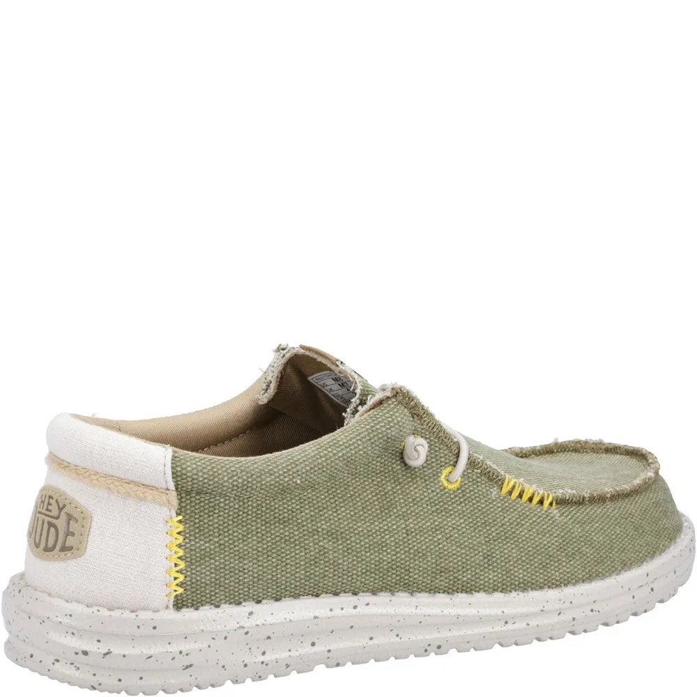 HEYDUDE Wally Coastline Jute Shoe