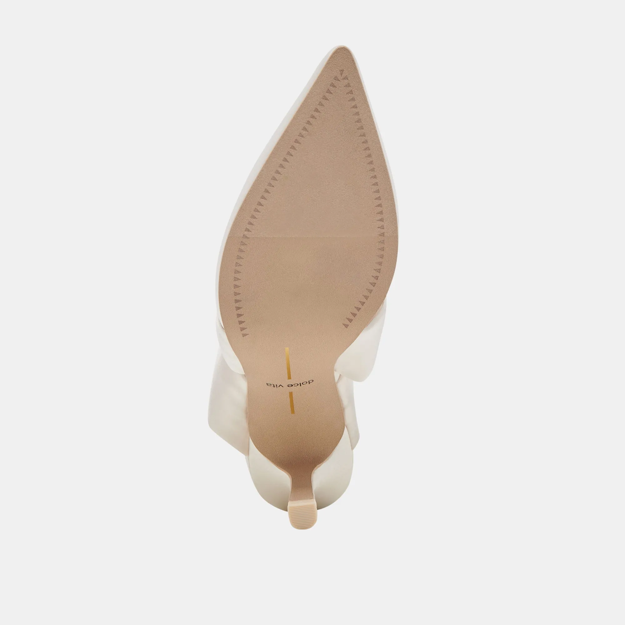 KELSY HEELS CREME SATIN