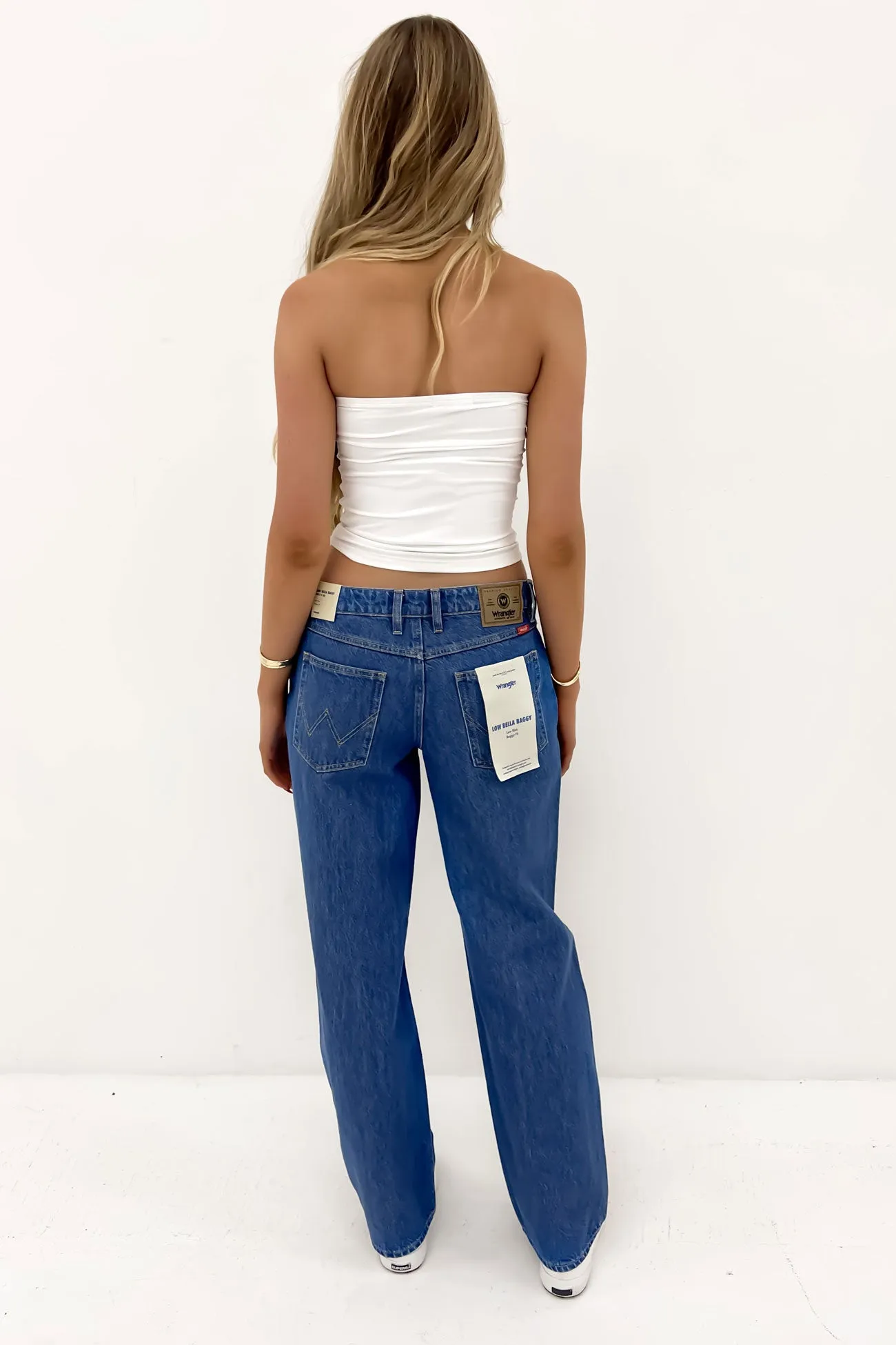 Low Bella Baggy Jean Blue