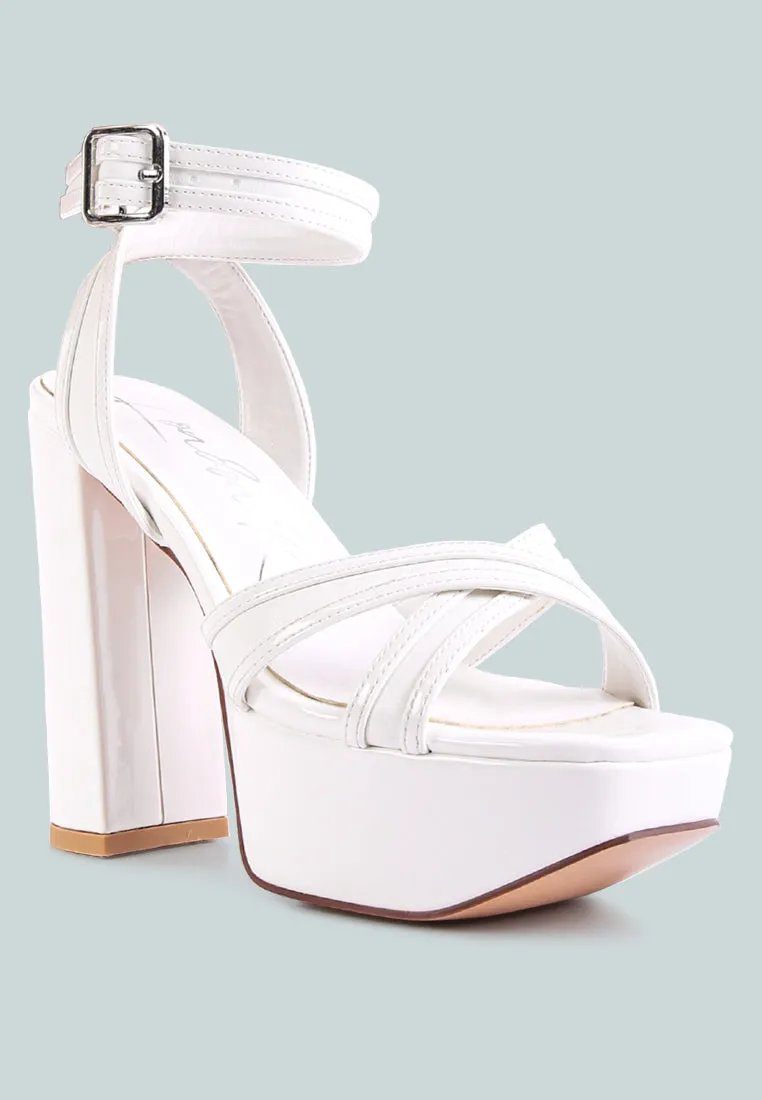 Nyle Platform High Heeled Sandals