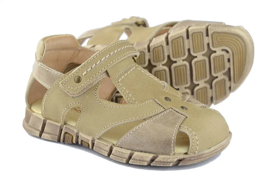 Petit Shoes Boys Beige Sandal