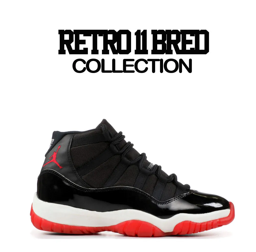 Retro 11 Bred Secure The Bag Shirt