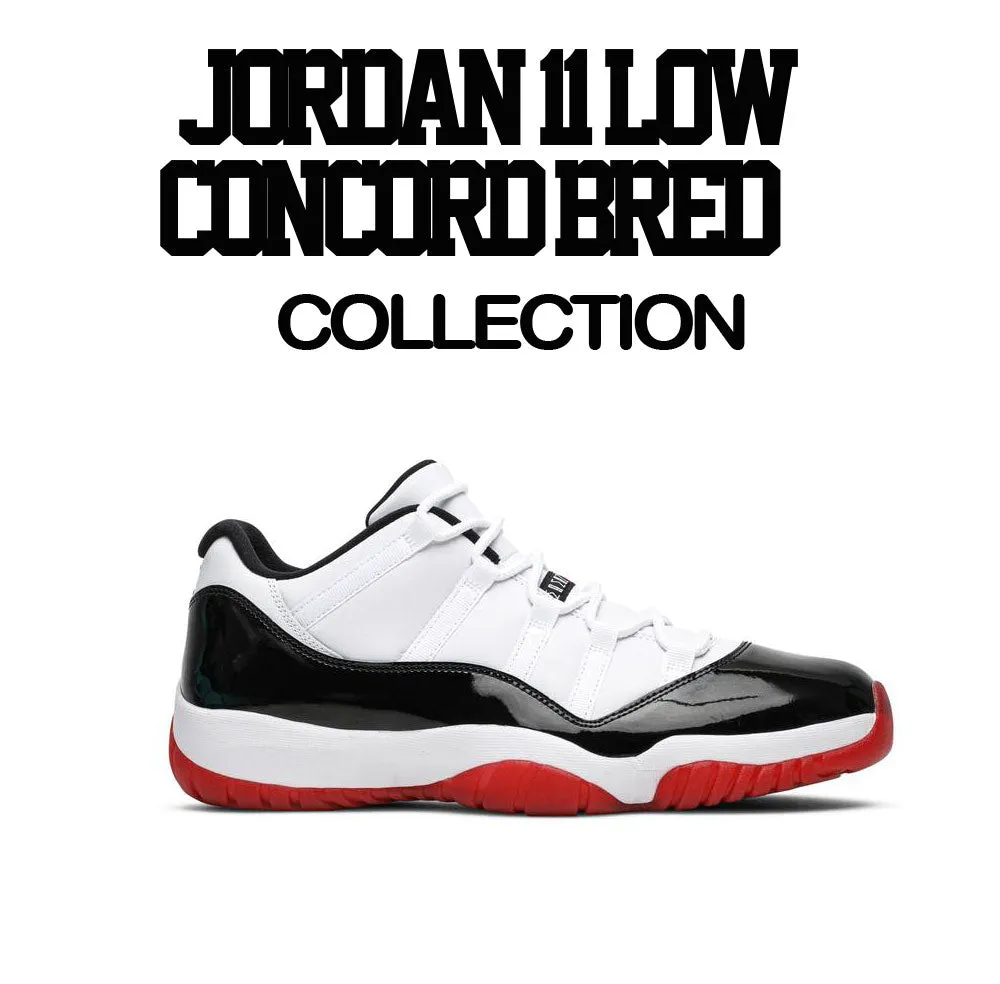 Retro 11 Low Concord Bred Secure Bag Shirt