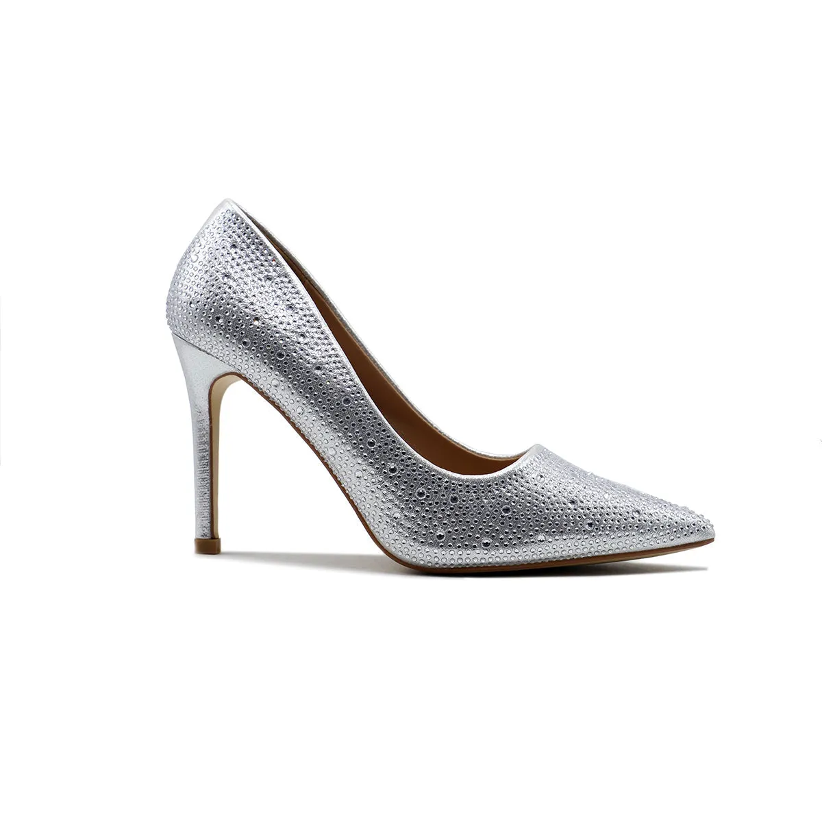 Silver Fancy Court Shoes L00870008