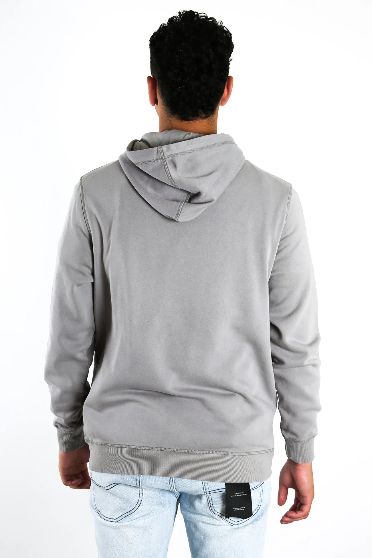 Special Cut Hood Fleece Frost Grey