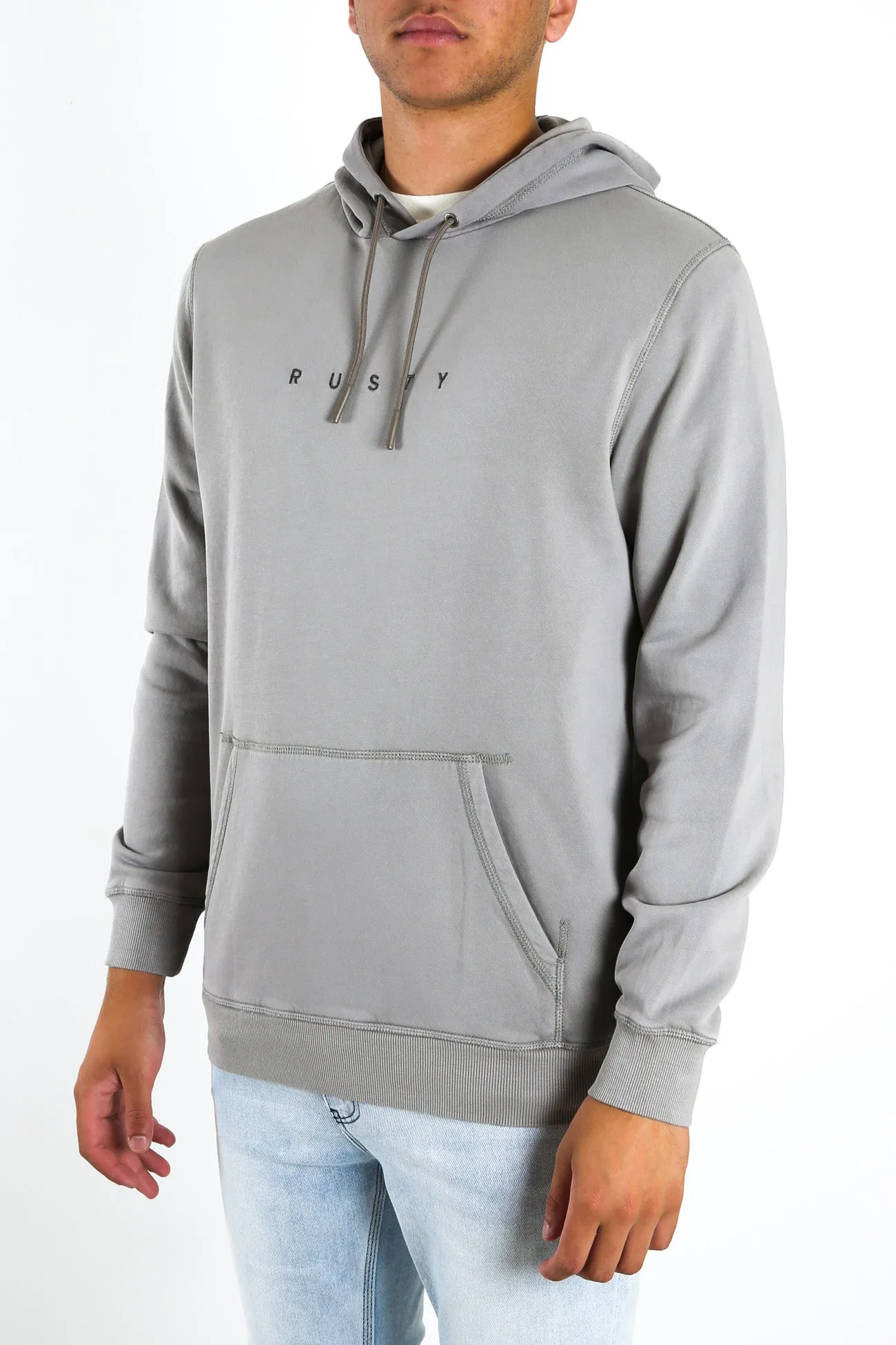 Special Cut Hood Fleece Frost Grey