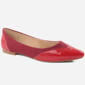 Women "Blanca" Classic Pointed-Toe Flat Shoes