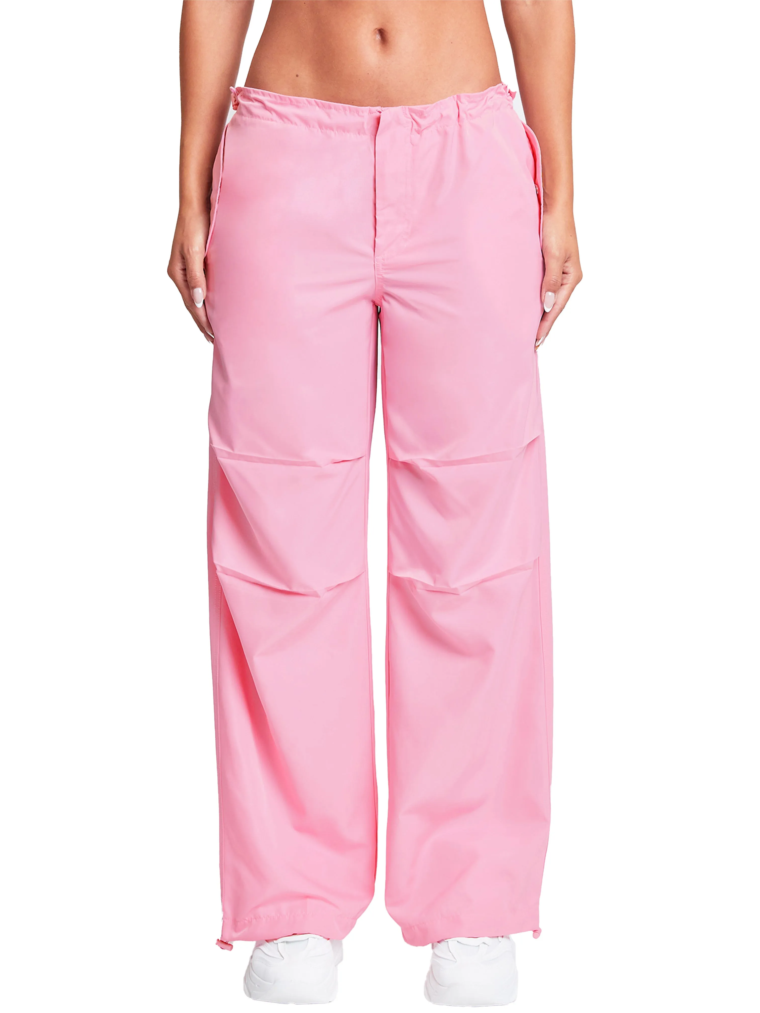 Women's Relaxed Nylon Parachute Pants